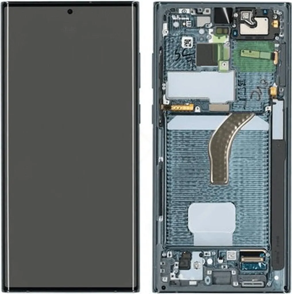 Écran Galaxy S22 Ultra Vert : Bloc Afficheur LCD et Vitre Tactile Neuf