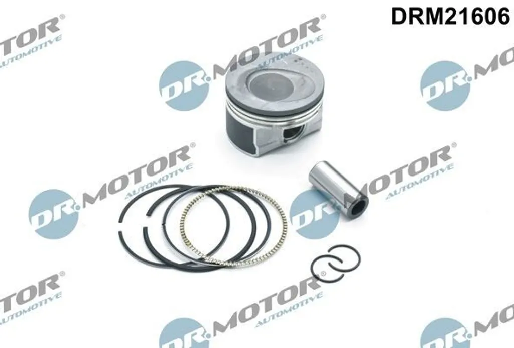Pistone DRM21606 DR.MOTOR per Motori VAG 1.2 TSI | Prestazioni Top