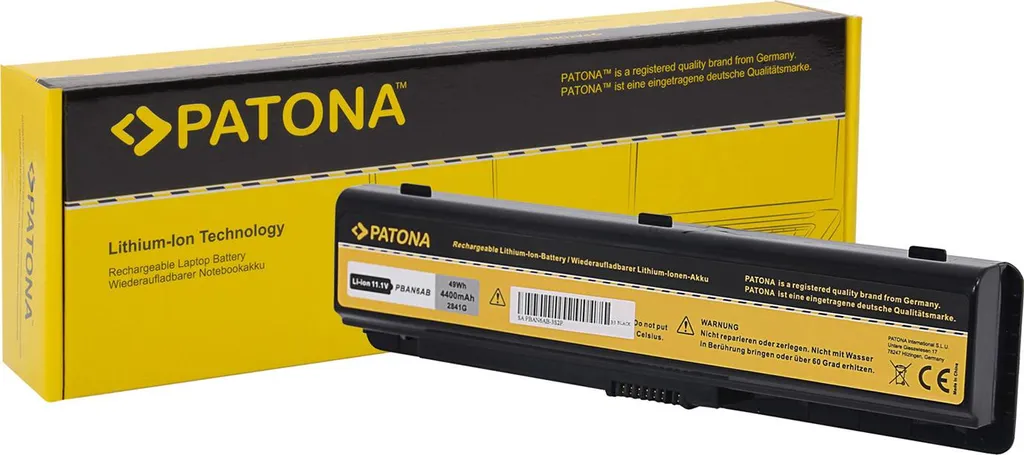 Batterie Longue Durée AA-PBAN6AB pour Samsung P200 P330 4400mAh Noir