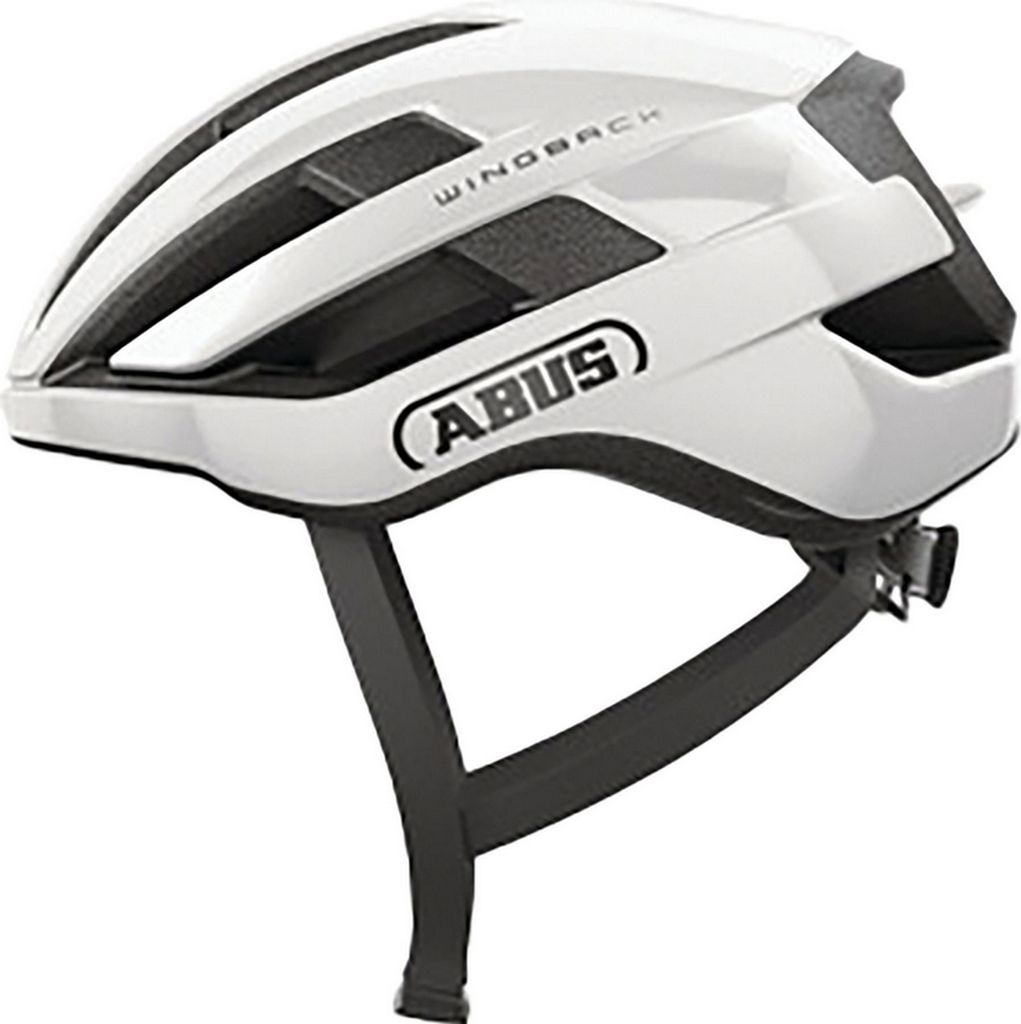 Abus WingBack Shiny White L Kask rowerowy Zdjęcie produktu 