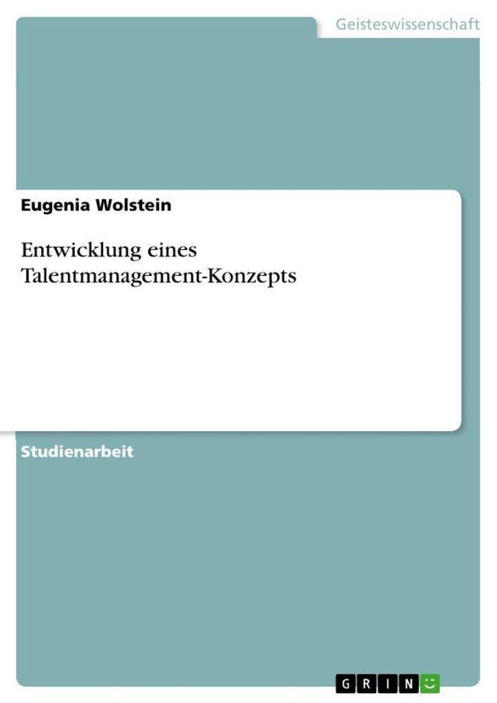 Entwicklung eines Talentmanagement-Konzepts