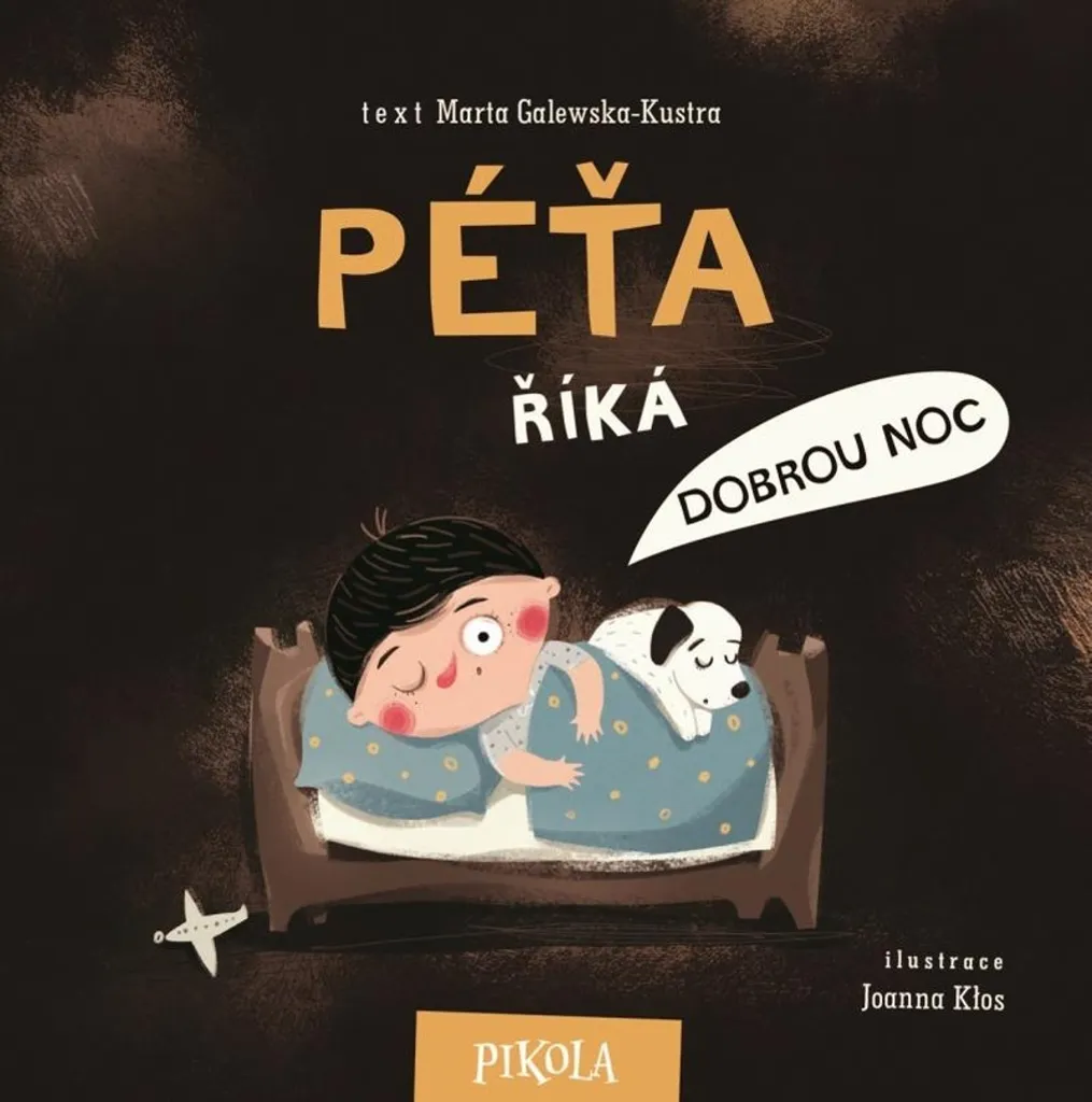 Rituel du coucher pour enfant : livre Péťa dit bonne nuit en carton