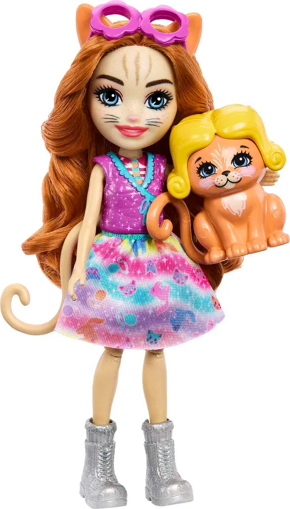 Enchantimals Studio de Mode Mobile HPB34 Coffret avec Poupée Corgi