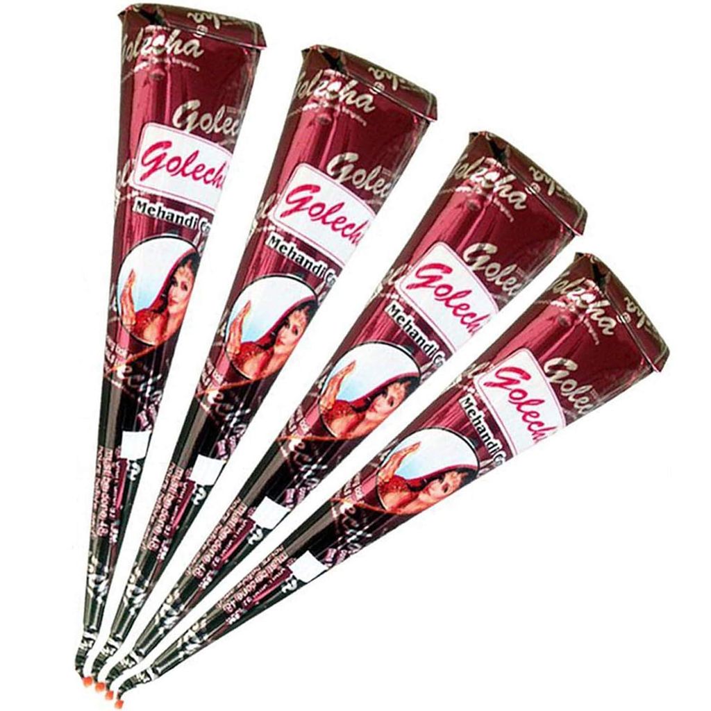 Golecha 100 % natürliche Hennapaste, Kegel Produktbild 