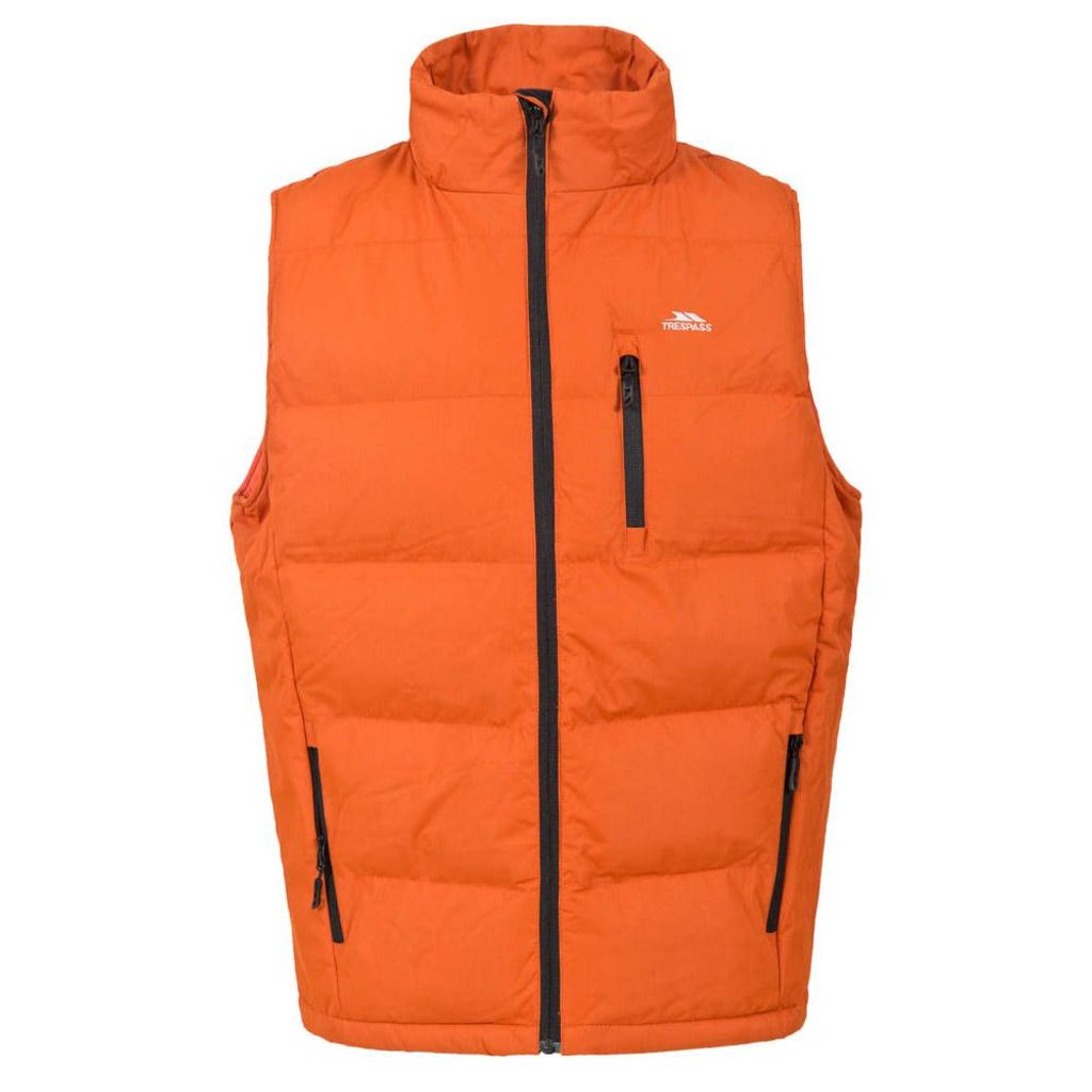 Trespass Clasp Padded Gilet Burnt Orange L