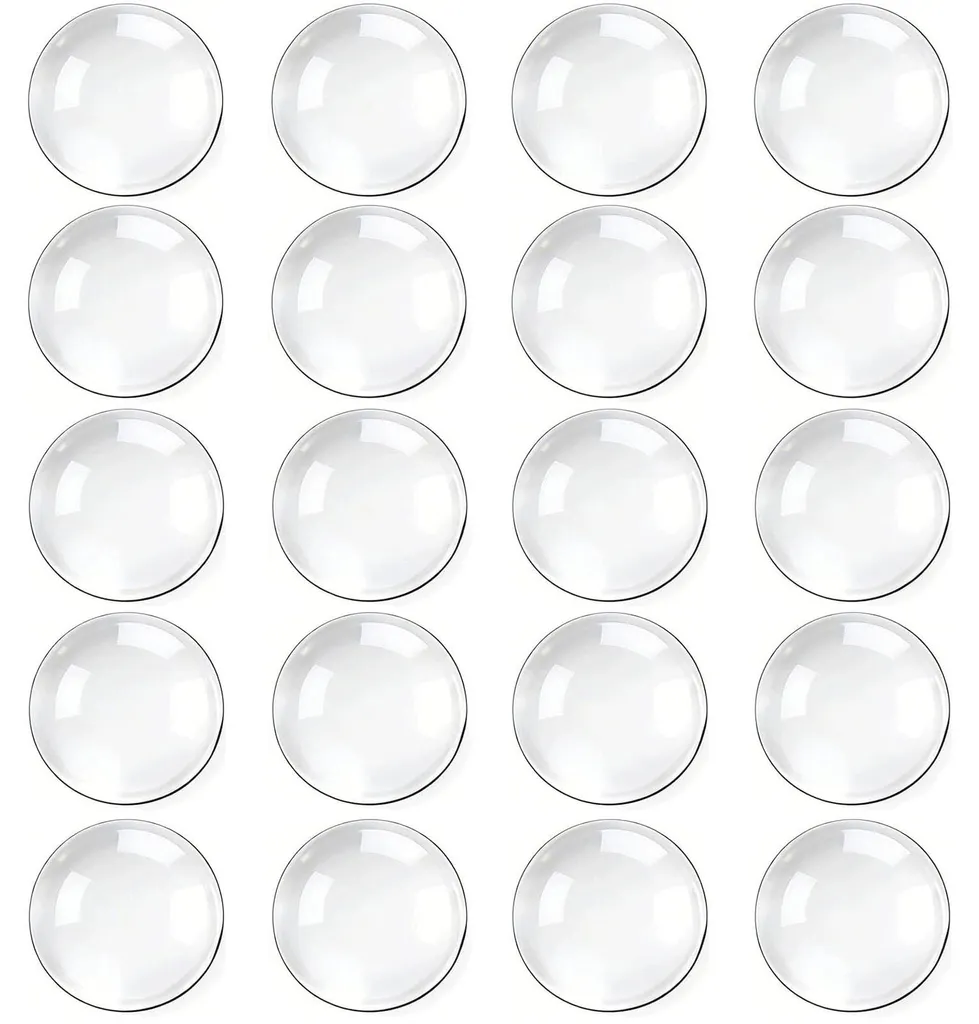 Amortisseurs de porte autocollants transparents en caoutchouc lot 20
