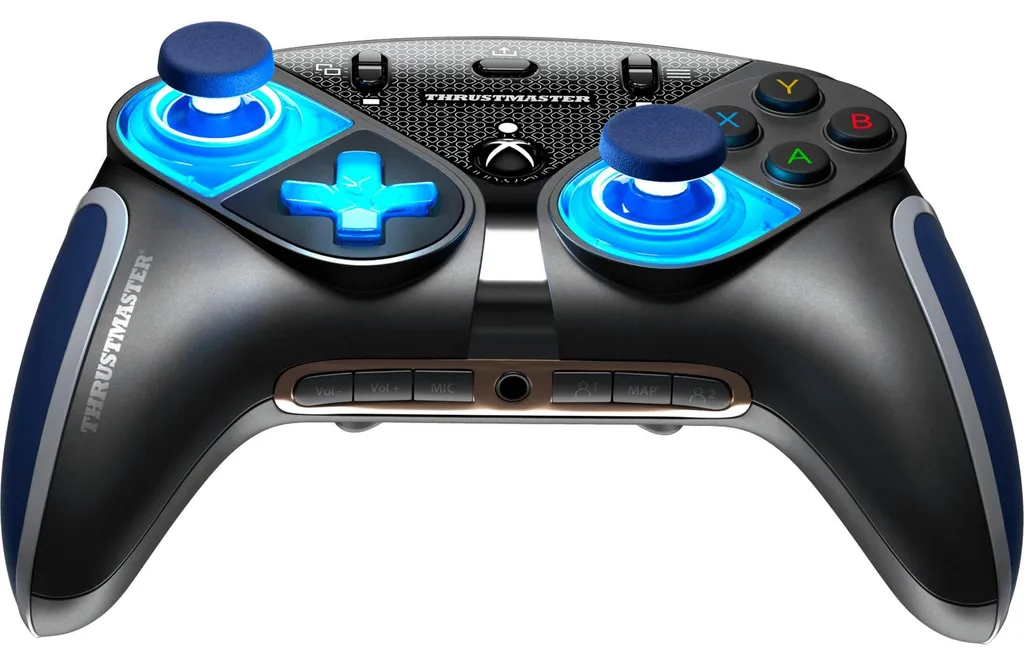 Customiser Manette ESWAP X Pro avec le Pack LED Blue Crystal Thrustmaster