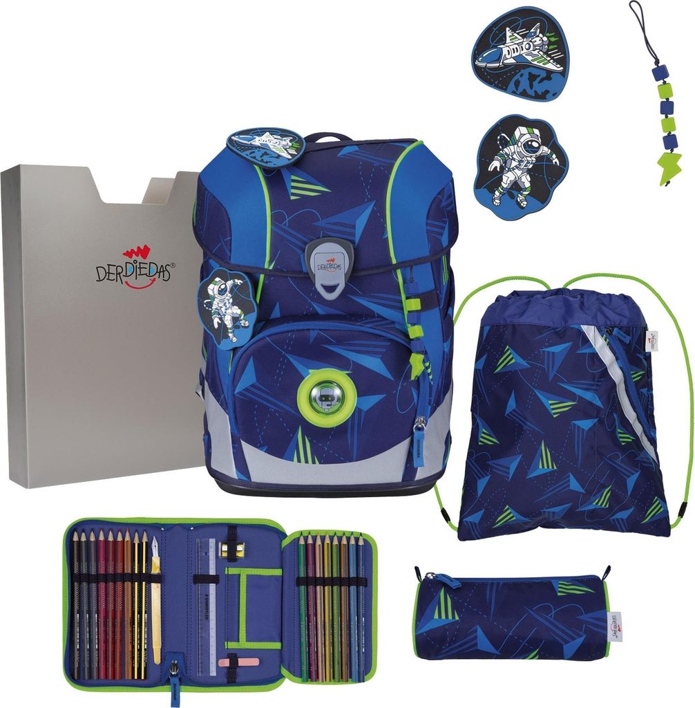 DerDieDas ErgoFlex Tiny Exklusiv LED Moon Mission Set 5tlg. Produktbild 