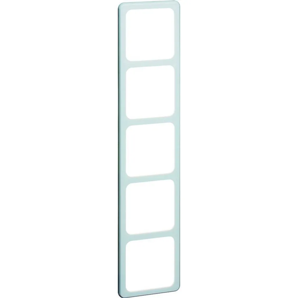 Cadre 5 Postes PEHA STANDARD Blanc Brillant : Solution Rénovation Pro Kst