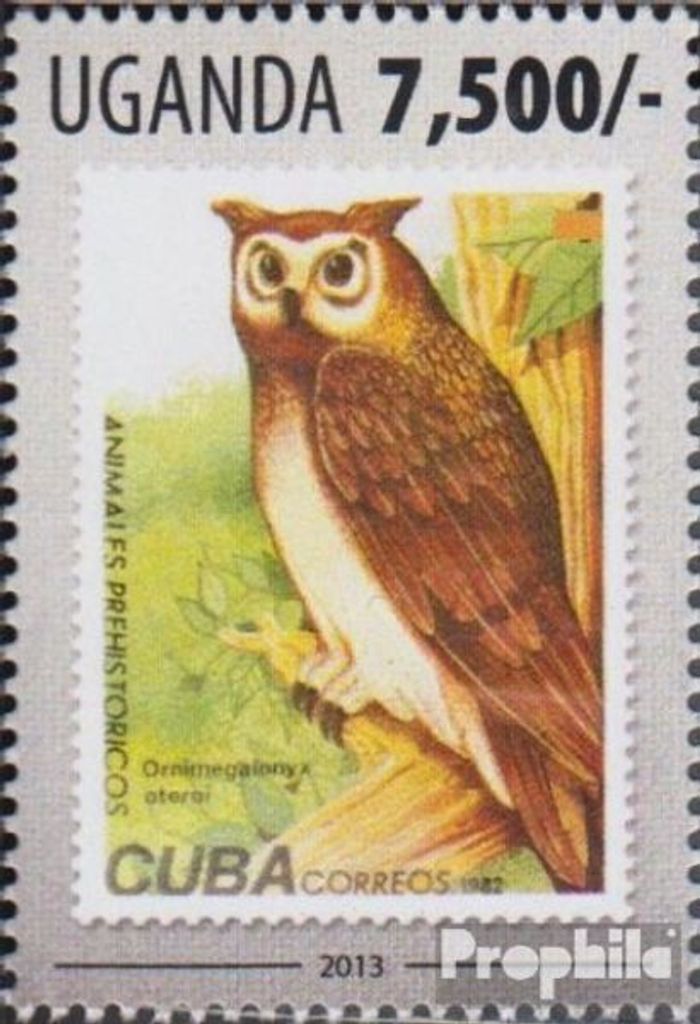 Briefmarken Uganda 2013 Mi 3157 (kompl.Ausg.) postfrisch Briefmarken mit Naturmotiven