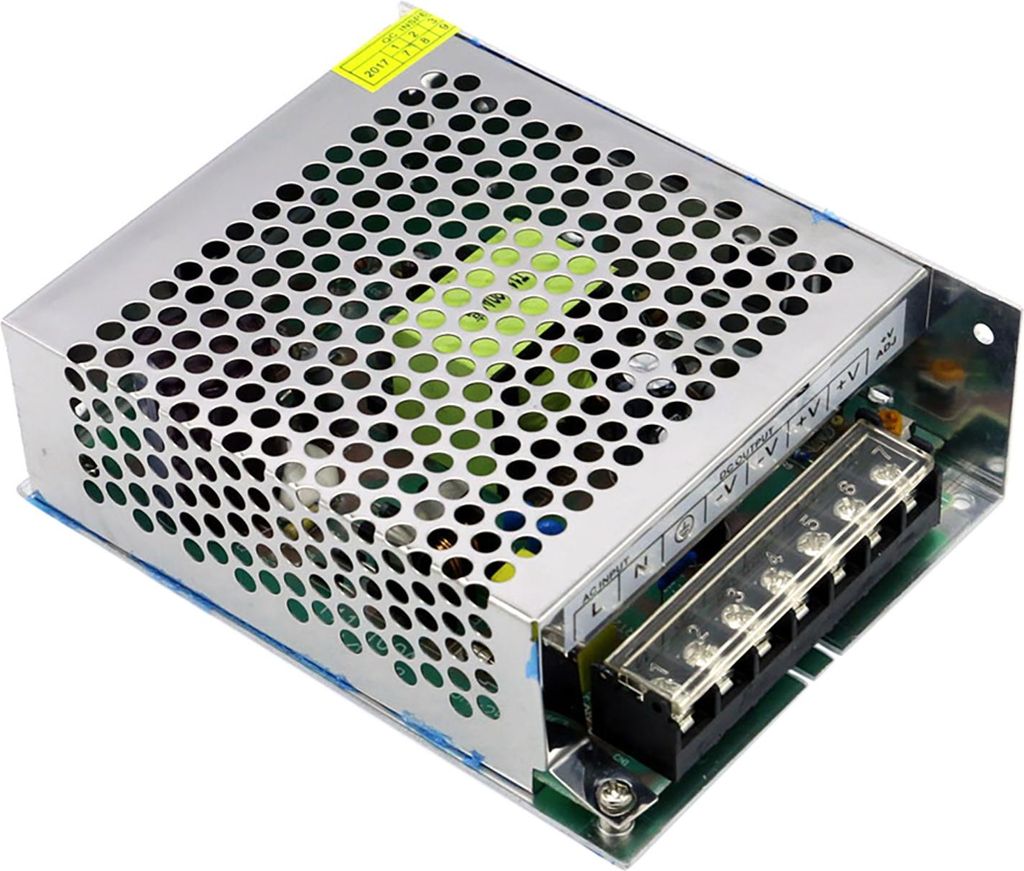 Transformateur de tension AC 100-240V vers DC 12V 10A 120W Image du produit 