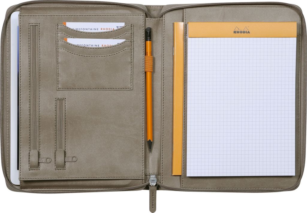 Rhodia Konferenzmappe f. A5 taupe