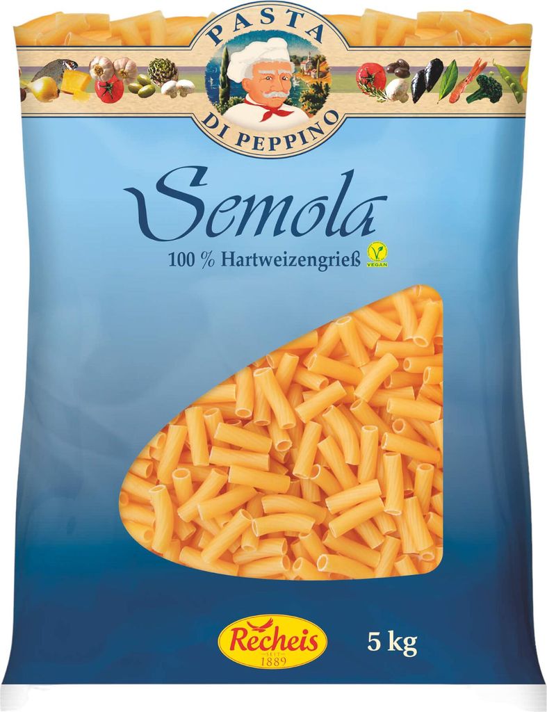 Recheis Peppino Semola Maccheroni 5000g