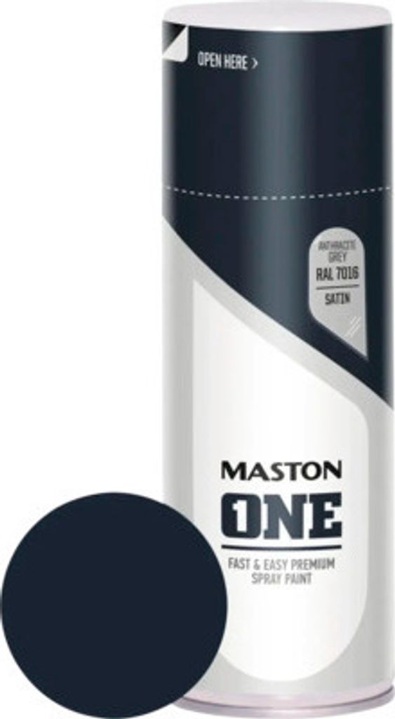 Sprühlack Maston ONE seidenmatt RAL 7016 anthrazitgrau 400 Produktbild 
