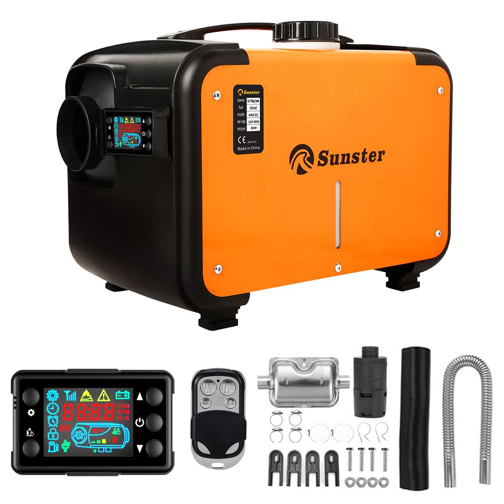 SUNSTER Parkovací ohřívač 12V 8KW Diesel Heater Integrace Obrázek produktu 