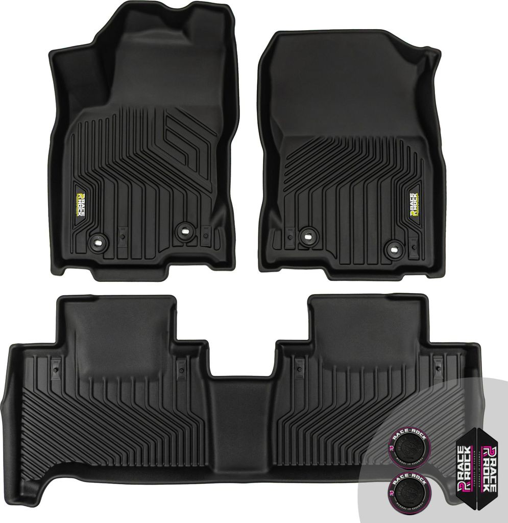 FROGUM Race Rock Autofussmatten 2in1 TPE + Velours für Lexus NX I 2014-2021