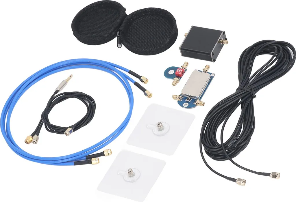 Antenne active SDR 50K-500 MHz HF VHF boucle Loop modèle compact Loop-V1 - 7