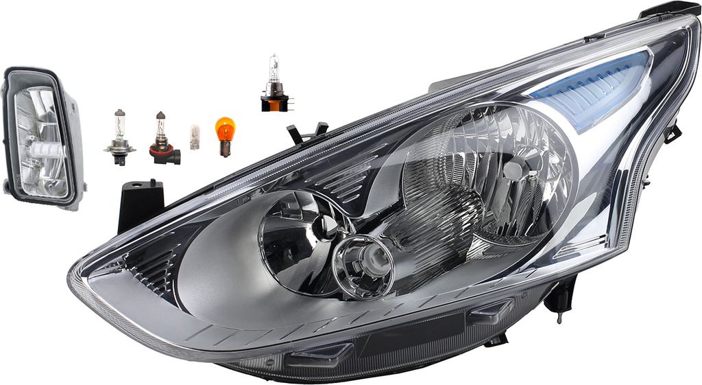 Johns, Scheinwerfer Halogen passend für Ford B- Max 10/2012 - H7 H15 Li.+Nebel+Leuchtm. 1786176 1471730 7M5115K202AC