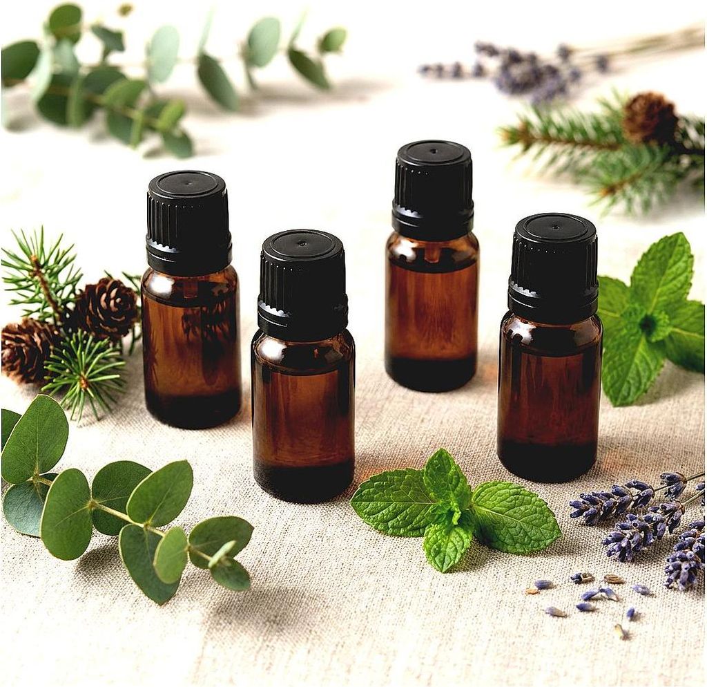 Oroil - Set 4 Ätherische Öle 100 Prozent Naturrein - Eukalyptus Menta Pino Silvestre Lavendel 4x10ml