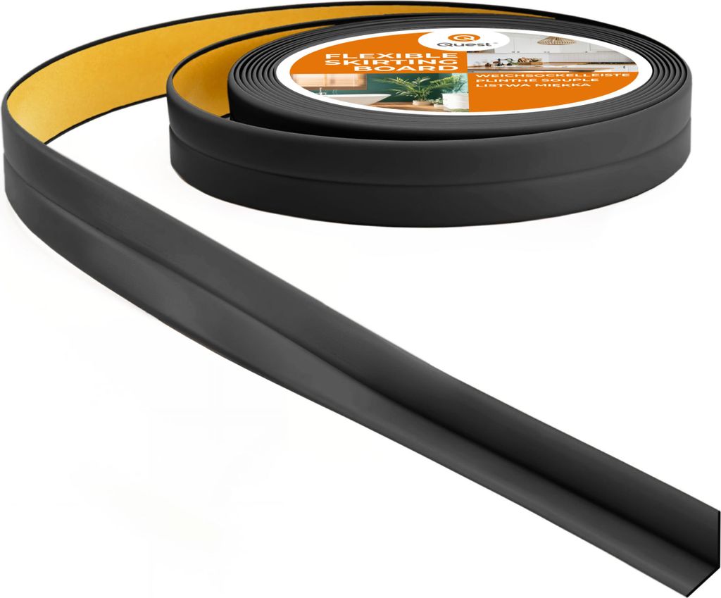 QUEST Samolepicí měkká lišta PVC 10x10mm, 5m plast, pěnová Obrázek produktu 