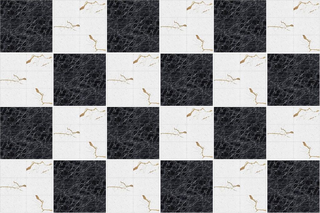 Fliesenaufkleber 15x15 cm – 24 Stück – Selbstklebend – Wasserfest – Pflegeleicht – Hitzebeständig – Für Küche & Bad – Geometrie i...