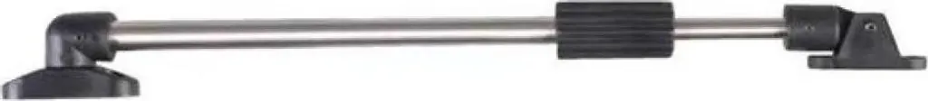 Vérin de trappe ajustable Talamex Noir et Gris en aluminium 340-590 mm