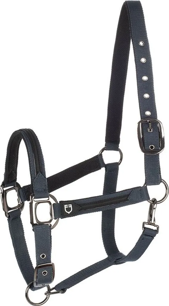 Licol Anti-Frottement Equestro Elegance Bleu - Solution Confort Taille Full