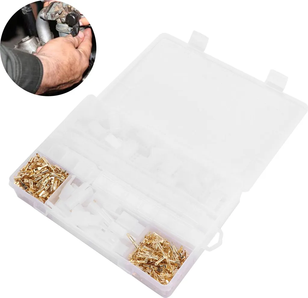 580PCS Blocco connettori elettrici per auto Terminale isolante 2,8 mm 2/3/4/6/9 pin per moto