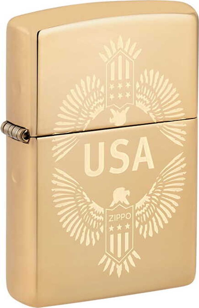 Zippo Benzin Feuerzeug USA Design, Winddicht