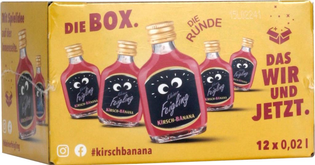 Liquore premium alla ciliegia e alla banana Little Coward Immagine del prodotto 