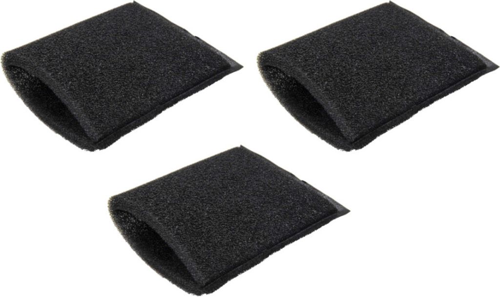 3x Trade-Shop Schaumstofffilter / Schaumfilter / Staubsaugerfilter für Kärcher WD 2.200, WD 2.500, WD 3.300, WD 3.300M, SE 4001, SE 4002, MV2, MV3