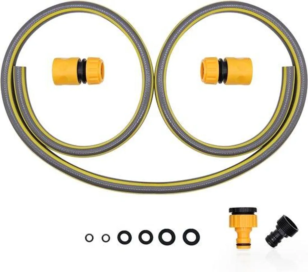 Petit kit raccordement pompe à main en PVC armé pour puits de jardin