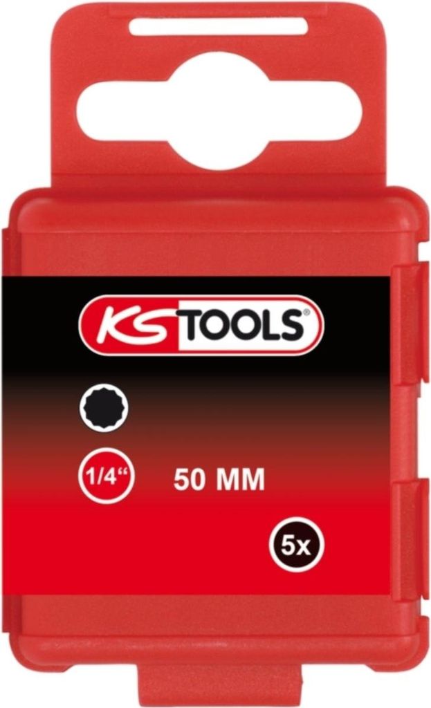 KS Tools 1/4 Bit XZN, 50 mm, M5, 5er Pack