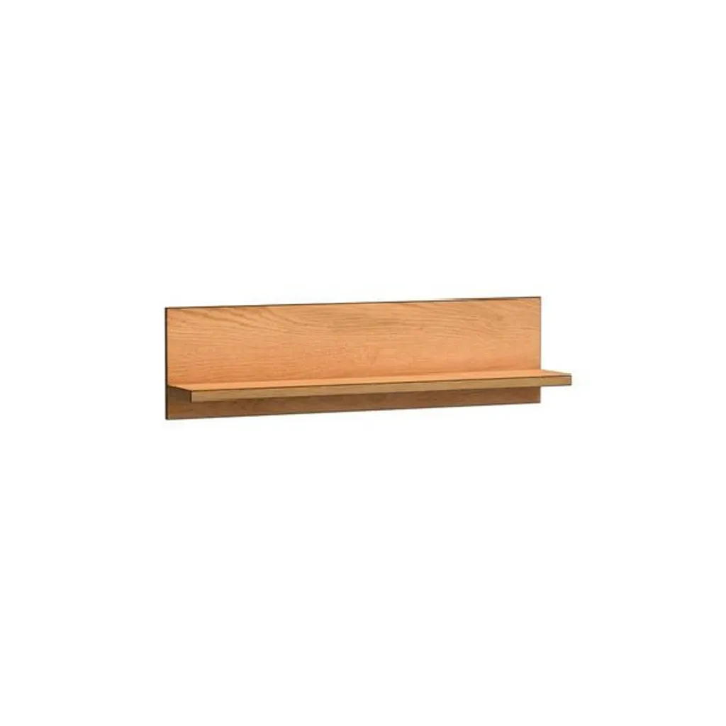 Étagère DELA chêne caramel suspendue - Finition bois naturel premium