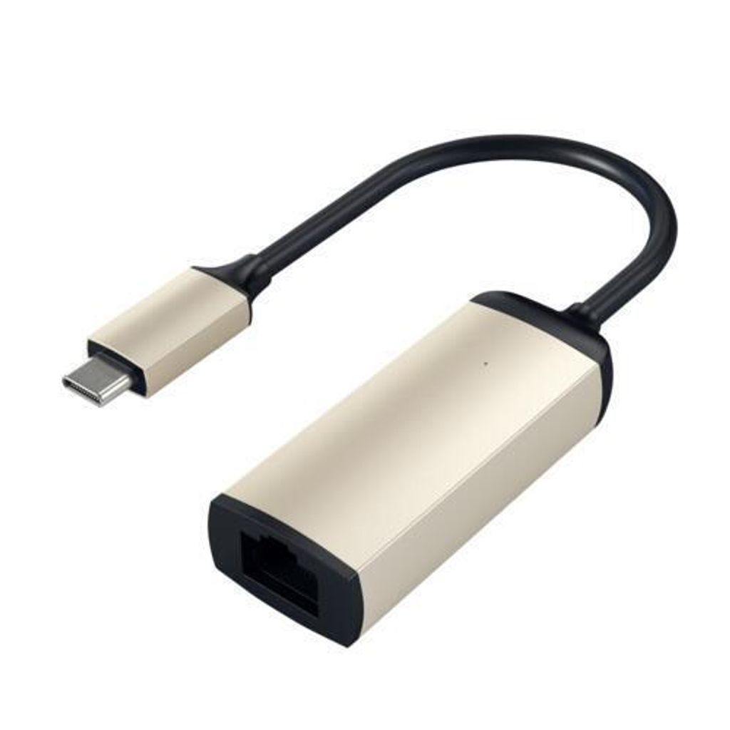 Satechi USB-C zu Ethernet Adapter Gold