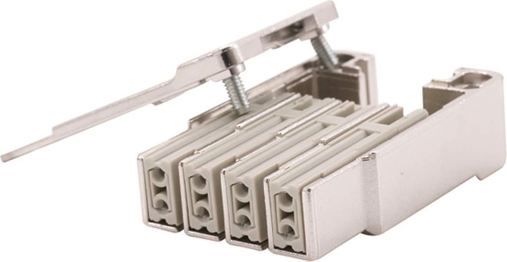 HARTING Han GigaBit Modul Cat.6A Buchseneinsatz (F) Crimpanschluss, 8-polig+Schirmung 50V, 5A - 1 Stück