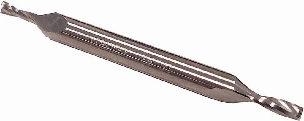Wegoma VHM Dichtnutwendefräser 3x8 gedrillt 96001471 Dichtungsnutfräse Holz
