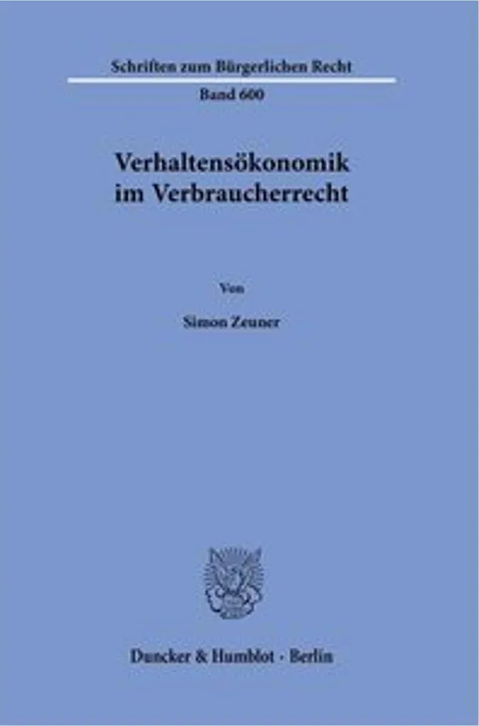 Protection du Consommateur : Optimiser le Droit via Verhaltensökonomik