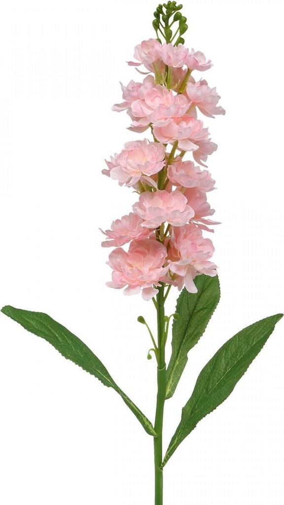 Levkoje Rosa Kunstblume Deko Seidenblume 78cm