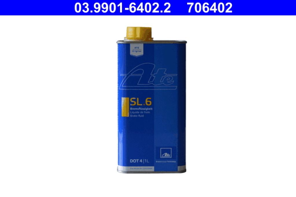 Brzdová kvapalina ATE SL6, 1 liter Obrázok produktu 