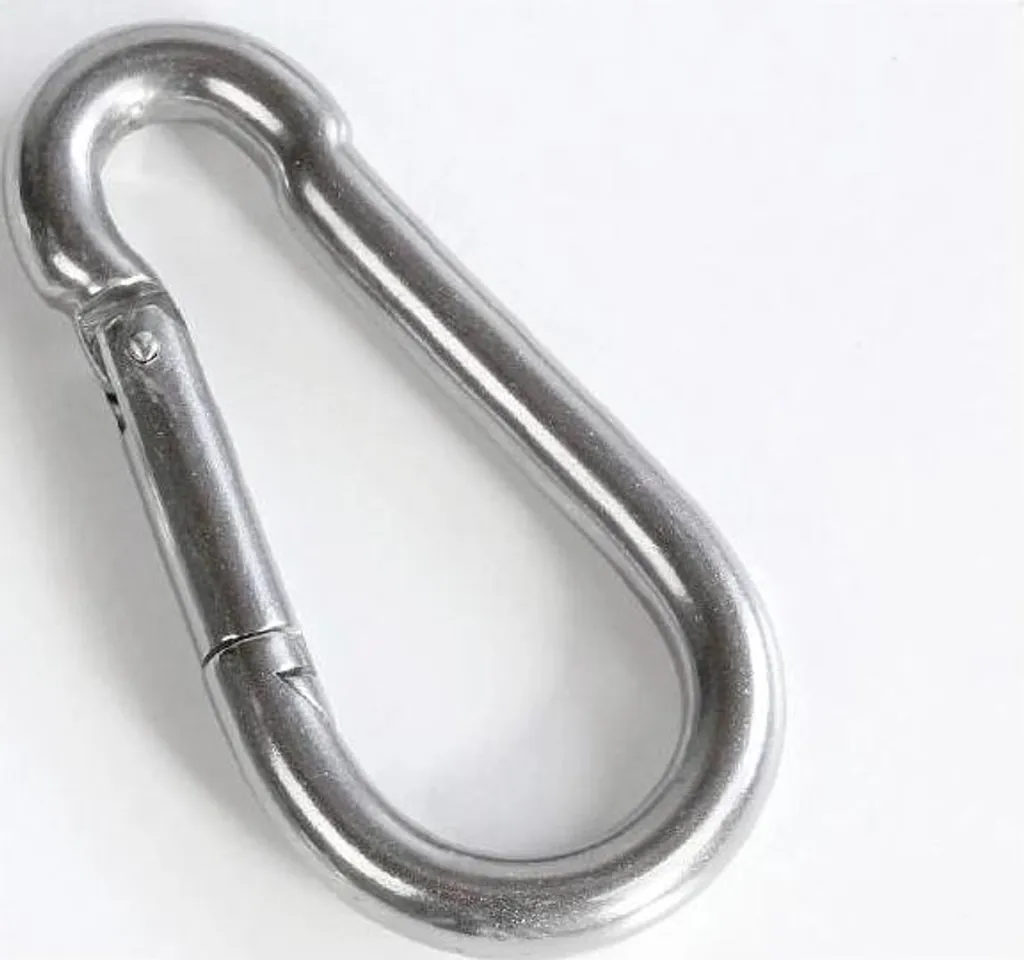 Mousqueton Kern HCB-A01 inox avec ouverture ca et verrouillage robuste