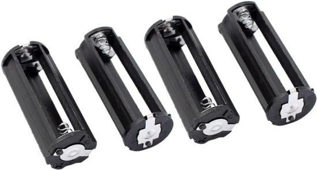 Adaptateur piles AAA rond pour réparation de lampes et lampes torches