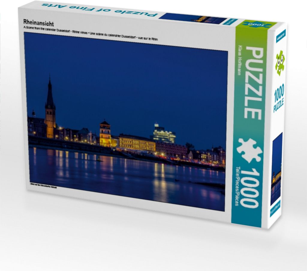 Calvendo Rheinansicht 1000 Teile Puzzle quer 640x480mm, Hoffmann Klaus; 7361096