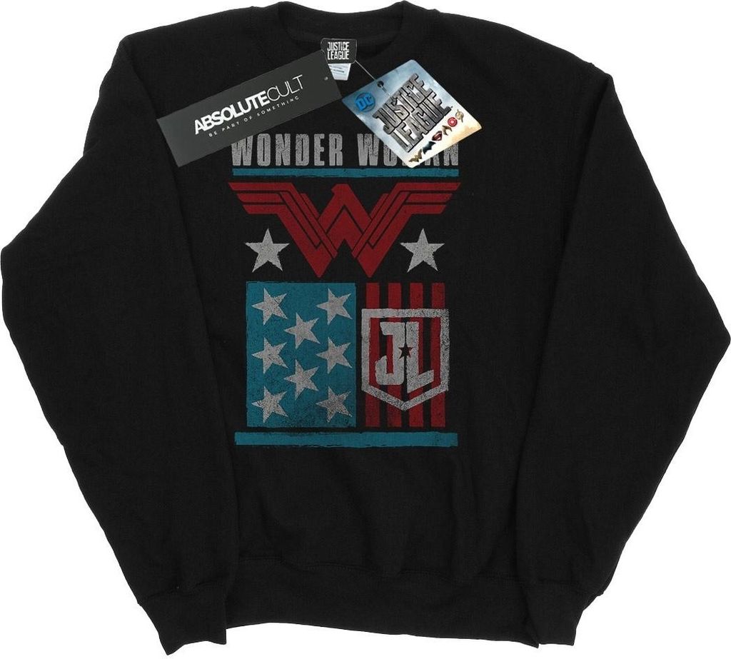 DC Comics - "Justice League" Sweatshirt für Herren BI29654 (L) (Schwarz)