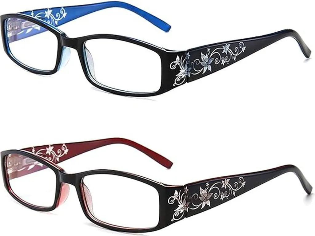 Lunettes de vue pour lecture femme élégantes verres anti-lumière bleue