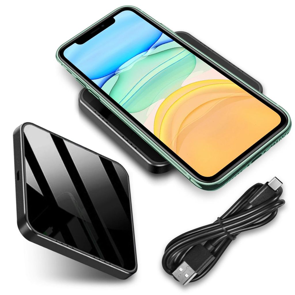 Qi Induktives 15W Schnellladegerät Apple iPhone 11 Pro Produktbild 