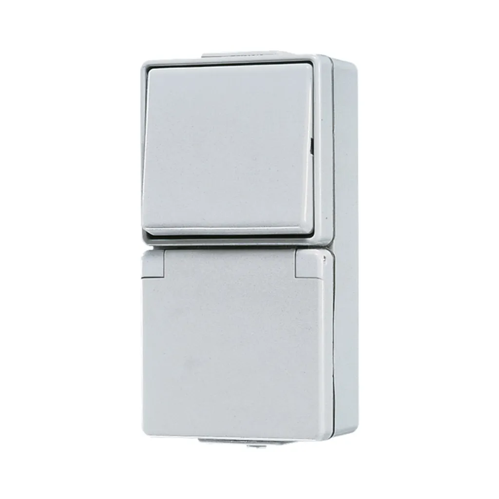 Interrupteur JUNG 676 W - Rocker Switch blanc haute qualité (676W)