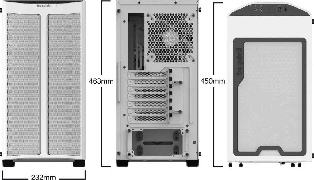 be quiet! BGW38 be quiet! PURE BASE 500DX White Gehäuse - 10