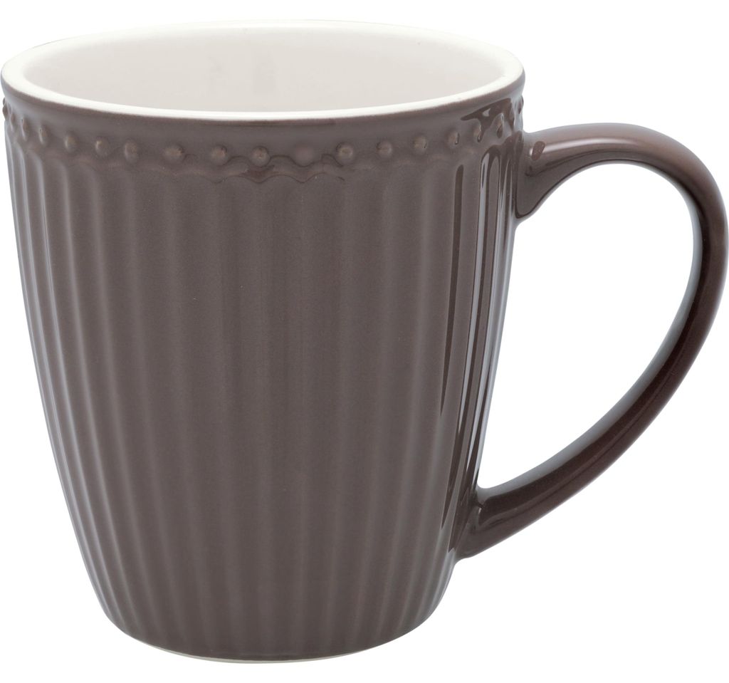 Greengate Tasse mit Henkel Alice Dark Chocolate Produktbild 