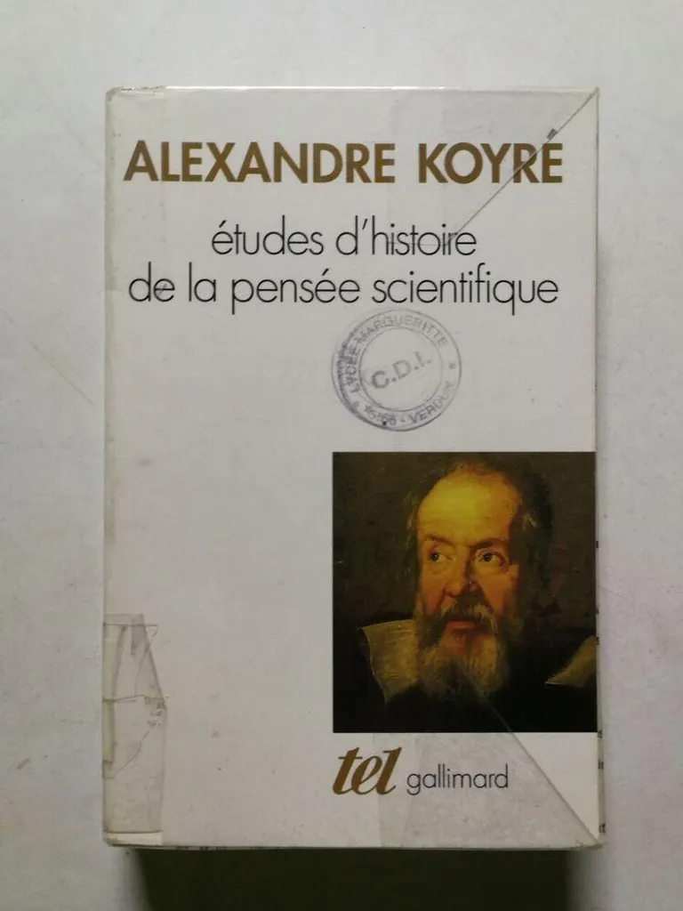Livre Études d'histoire de la pensée scientifique - Essai Philosophie